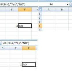 In cell f4 enter a formula