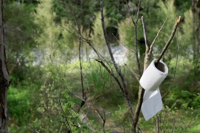 Branch and vine toilet paper