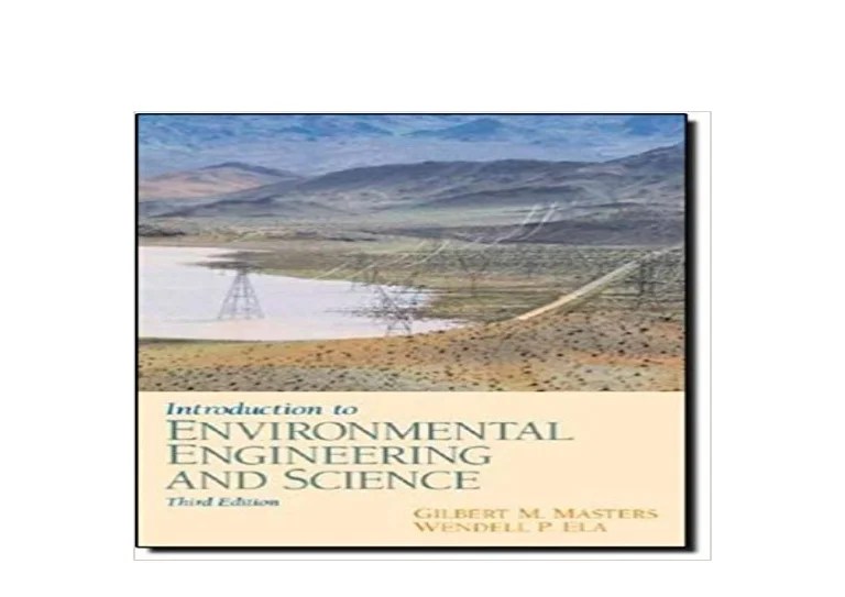 Introduction to environmental engineering and science 3rd edition